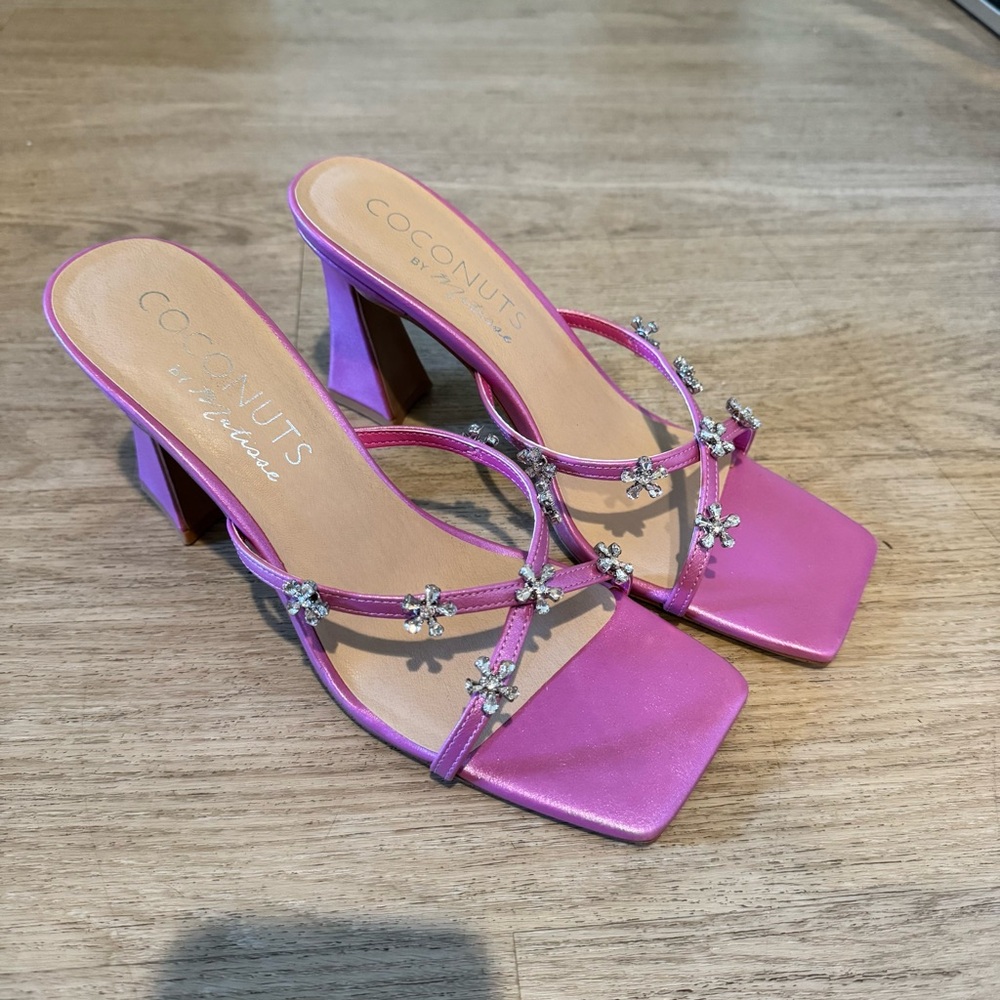 Coconuts by Matisse Dress Sandal with Crystal Detail - Levi